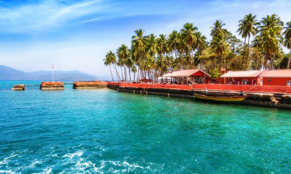 Port Blair Ross Island Landscape Image